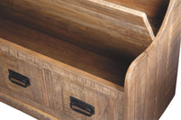 Thumbnail for Garrettville - Brown - Storage Bench - Tony's Home Furnishings