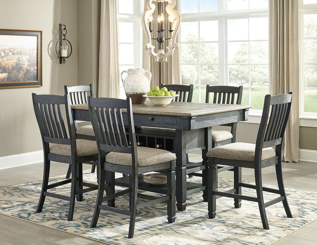 Tyler Creek - Counter Height Table Set Signature Design by Ashley® 