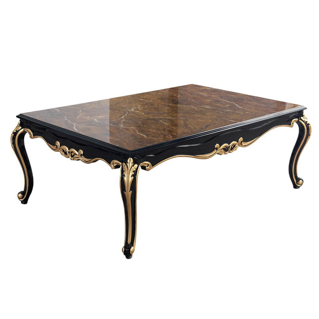 Betria - Coffee Table - Gold & Black ACME 