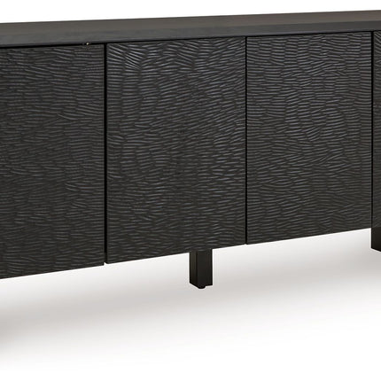 Farrelmore - Black - Accent Cabinet - Tony's Home Furnishings