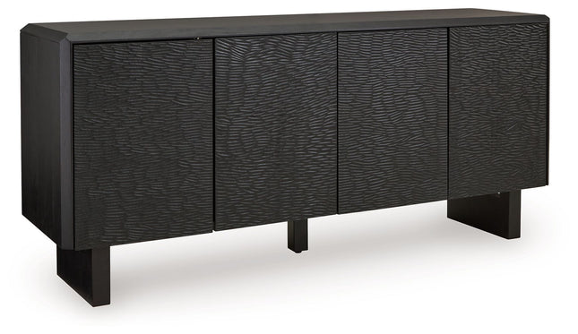 Farrelmore - Black - Accent Cabinet - Tony's Home Furnishings