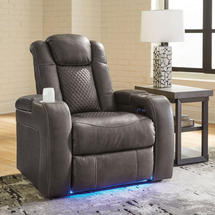 Fyne-dyme - Power Recliner/Adj Headrest Signature Design by Ashley® 