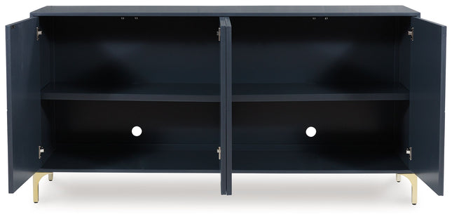 Loirwick - Dark Blue - Accent Cabinet Signature Design by Ashley® 