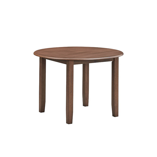 Ferris - Round Dining Table - Brown Finish ACME 