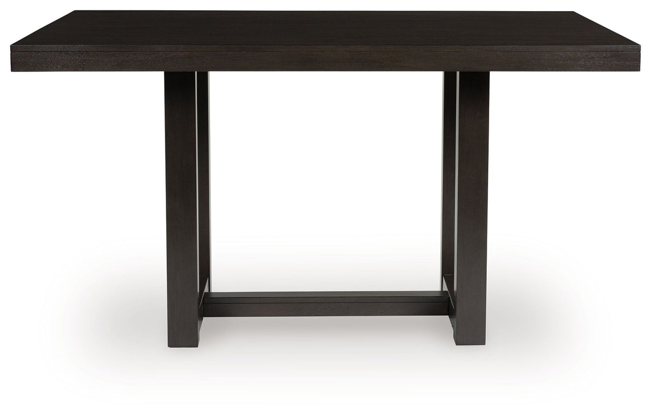 Neymorton - Dark Grayish Brown - Rectangular Dining Room Counter Table - Tony's Home Furnishings