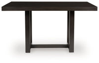 Neymorton - Dark Grayish Brown - Rectangular Dining Room Counter Table - Tony's Home Furnishings