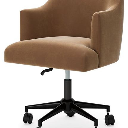 Austanny - Warm Brown - Home Office Desk Chair Signature Design by Ashley® 