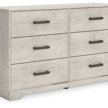 Shawburn - Whitewash - Six Drawer Dresser Signature Design by Ashley® 