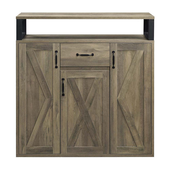 Abiram - Server - Rustic Oak Finish ACME 