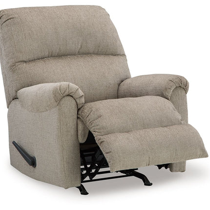 Stonemeade - Taupe - Rocker Recliner - Fabric Signature Design by Ashley® 