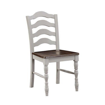 Bettina - Dining Set (5 Piece) - Antique White & Weathered Oak ACME 