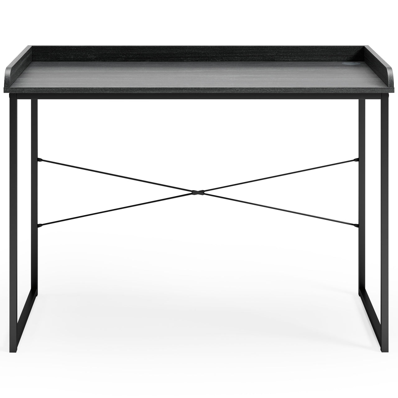 Yarlow - Black - Home Office Desk - Crossback - Tony's Home Furnishings