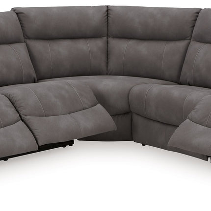 Next-gen Durapella - Power Reclinering Sectional Set Signature Design by Ashley® 