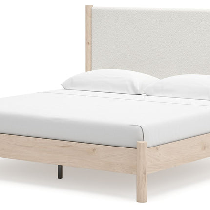 Cadmori - Upholstered Panel Bed Signature Design by Ashley® 