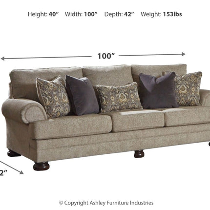 Kananwood - Oatmeal - Sofa Ashley Furniture 