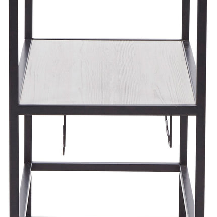 Bayflynn - White / Black - Bar Cart Signature Design by Ashley® 