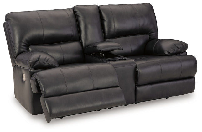 Mountainous - Eclipse - Power Reclining Loveseat With Console /Adj Headrest Signature Design by Ashley® 