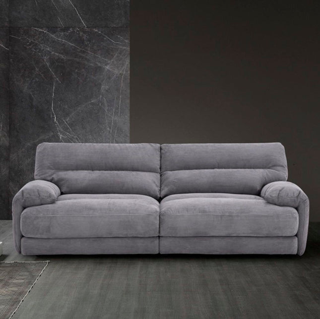 Cadenza - Loveseat - Gray Corduroy - Tony's Home Furnishings