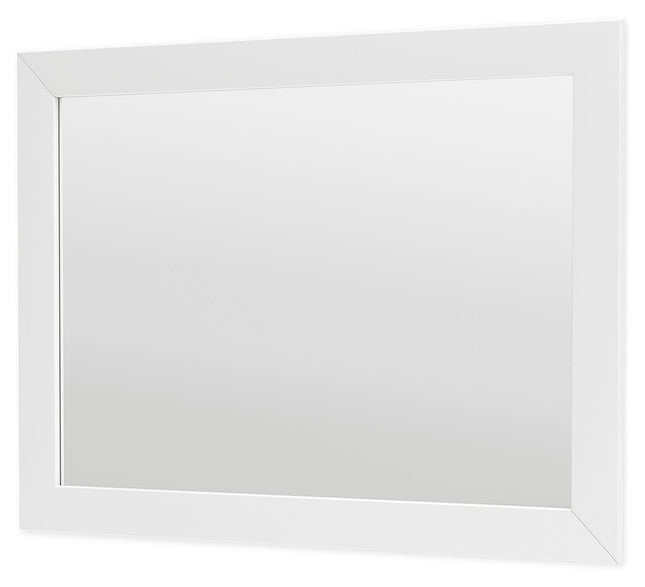 Mollviney - White - Bedroom Mirror - Tony's Home Furnishings