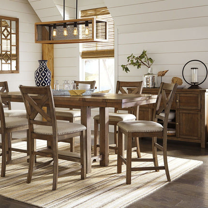 Moriville - Rectangular Dining Table Set - Counter Height Signature Design by Ashley® 