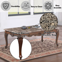 Nayla - Coffee Table - Natural Cherry - Tony's Home Furnishings