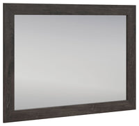 Fraluna - Charcoal - Bedroom Mirror - Tony's Home Furnishings