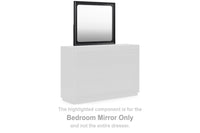 Londer - Black - Bedroom Mirror