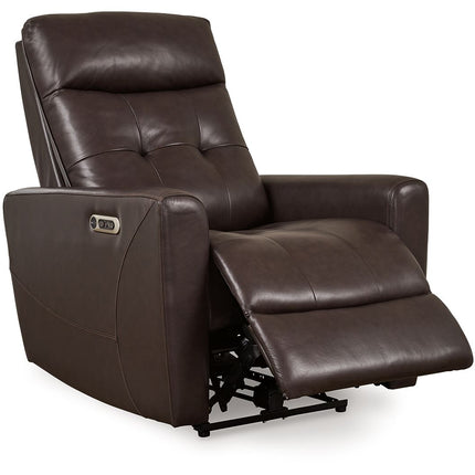 Pisgham - Power Recliner With Adj Headrest Signature Design by Ashley® 