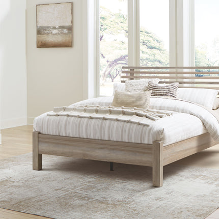 Hasbrick - Slat Panel Bed Signature Design by Ashley® 