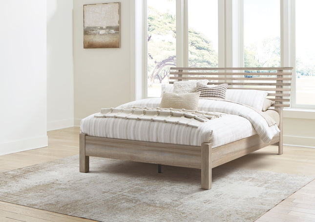 Hasbrick - Slat Panel Bed Signature Design by Ashley® 