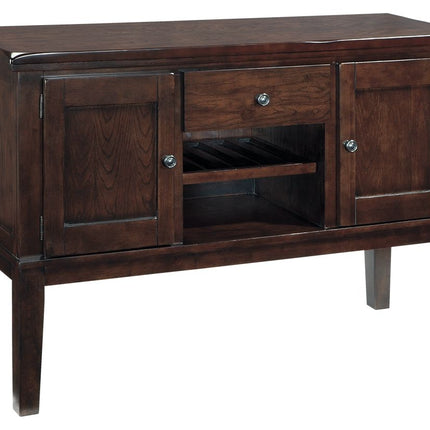 Haddigan - Dark Brown - Dining Room Server Ashley Furniture 