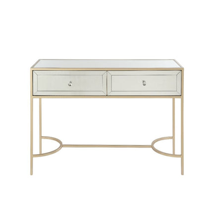 Wisteria - Accent Table - Mirrored & Rose Gold ACME 