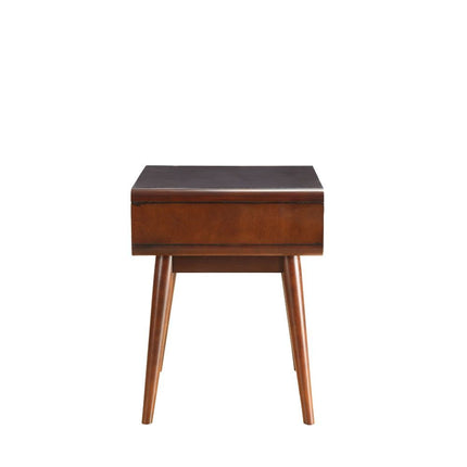 Christa - End Table - Espresso & White ACME 