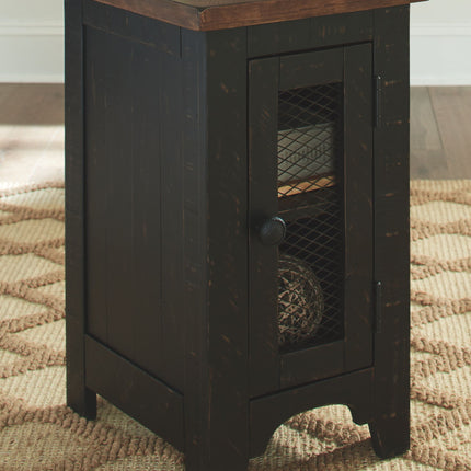 Valebeck - Black / Brown - Chair Side End Table Ashley Furniture 