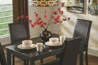 Thumbnail for Kimonte - Dark Brown - Rectangular Dining Room Table - Tony's Home Furnishings