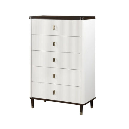 Carena - Chest - White & Brown - Tony's Home Furnishings