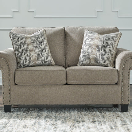 Shewsbury - Pewter - Loveseat Ashley Furniture 