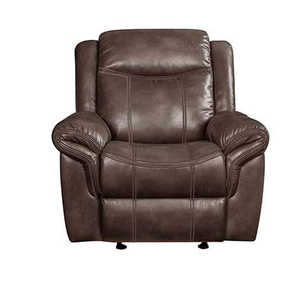 Lydia - Glider Recliner - Brown Leather Aire ACME 