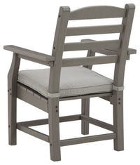 Thumbnail for Visola - Gray - Arm Chair With Cushion (Set of 2) - Tony's Home Furnishings