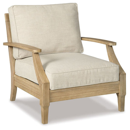 Clare - Beige - Lounge Chair W/Cushion Ashley Furniture 