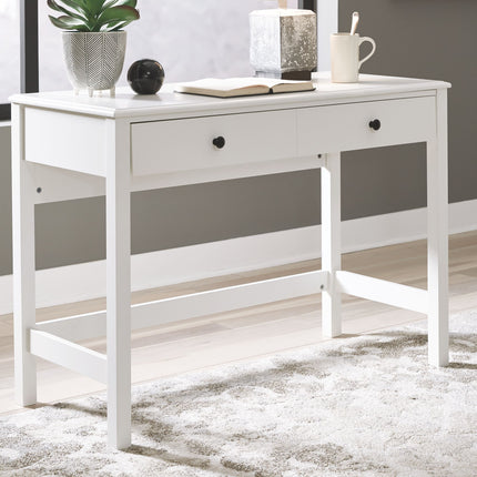 Othello - White - Home Office Small Desk Ashley Furniture 