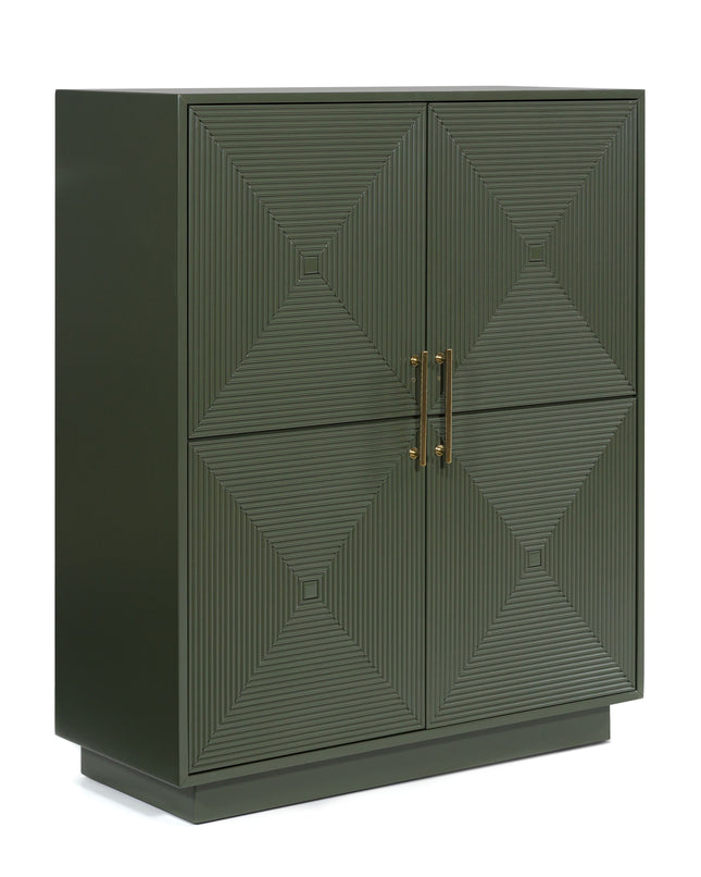 Geirwood - Dark Green - Accent Cabinet Signature Design by Ashley® 