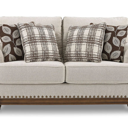 Harleson - Wheat - Loveseat Ashley Furniture 