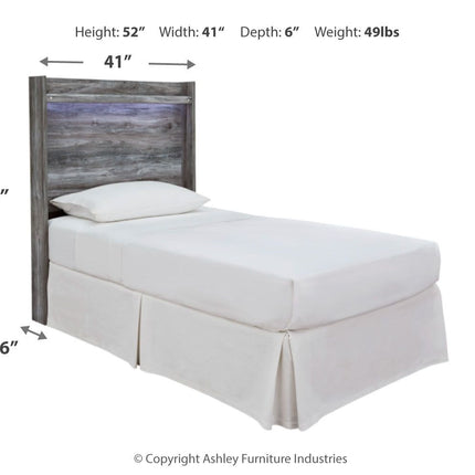 Baystorm - Youth LED Panel Headboard Ashley Furniture 