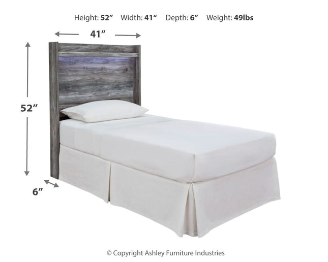 Baystorm - Youth LED Panel Headboard Ashley Furniture 