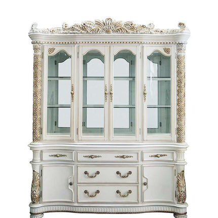 Vendom - Hutch & Buffet - Antique Pearl Finish ACME 