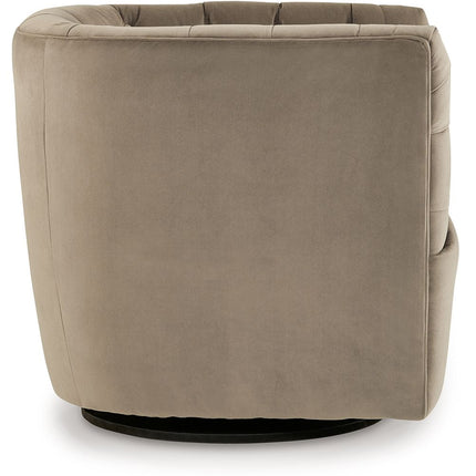 Hayesler - Cocoa - Swivel Accent Chair Signature Design by Ashley® 