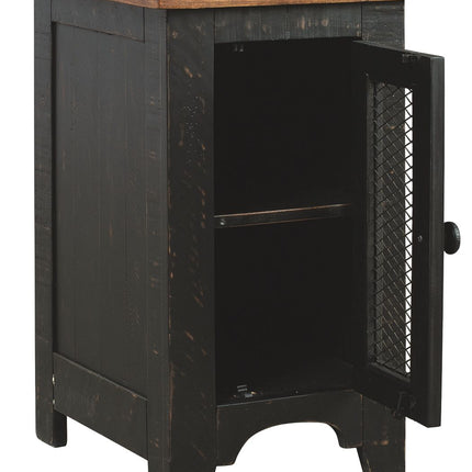 Valebeck - Black / Brown - Chair Side End Table Ashley Furniture 