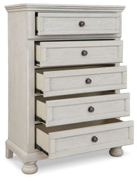 Thumbnail for Robbinsdale - Antique White - Five Drawer Chest - Youth - Tony's Home Furnishings