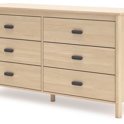 Cabinella - Tan - Six Drawer Dresser Signature Design by Ashley® 